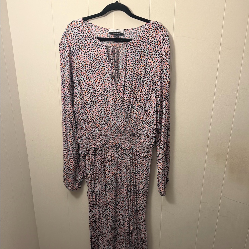 Eloquii Elements Stylish Multicolor Dress